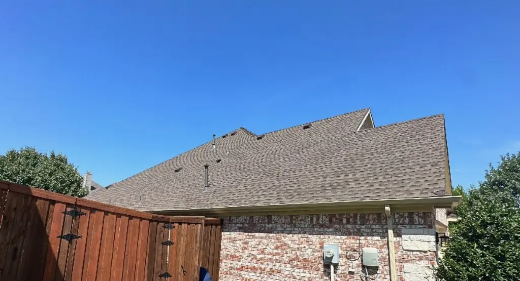 Completed roof replacement project in Signal Hill